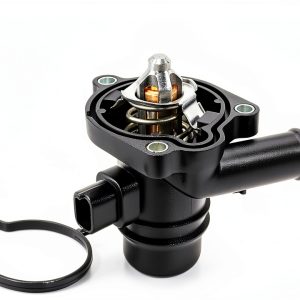 A-Premium Automatic Thermostat Housing Black-0