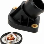 LDMINDA Engine Coolant Thermostat Housing Assembly-0