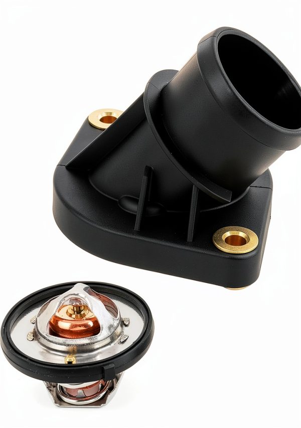 LDMINDA Engine Coolant Thermostat Housing Assembly-0
