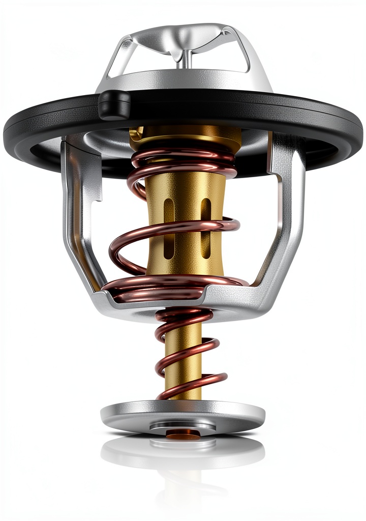 Installing OCPTY Engine Thermostat Housing Compact Design on a wooden bench