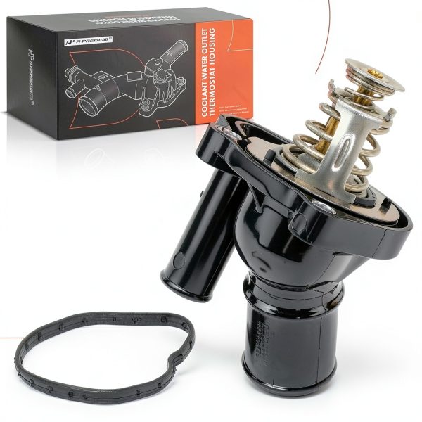 A-Premium Engine Thermostat Housing Assembly-8