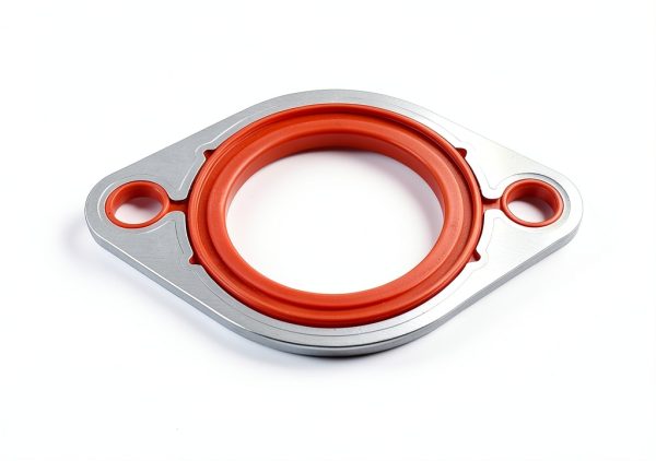 Chevy Engine Coolant Thermostat Housing Gasket Lunwag-3