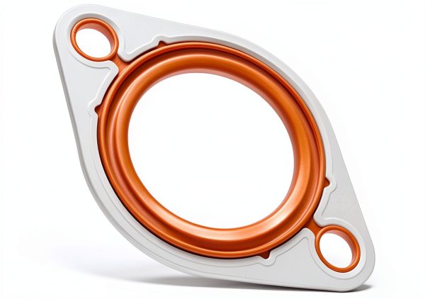 Chevy Engine Coolant Thermostat Housing Gasket Lunwag-0