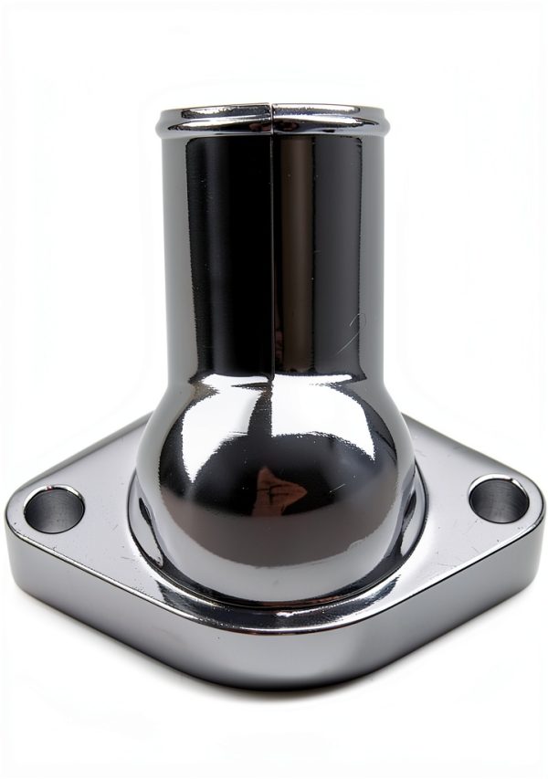 Carbole Chrome Water Neck for Chevy Engine-2