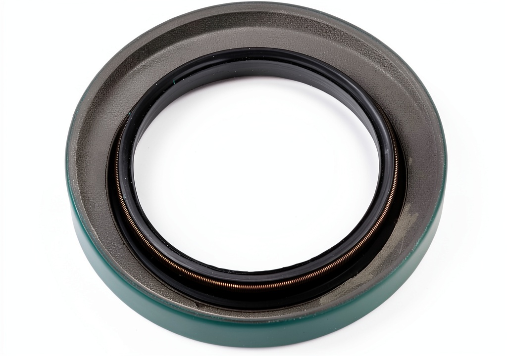 Installing SKF Transmission Input Shaft Seal Machined on a wooden workbench