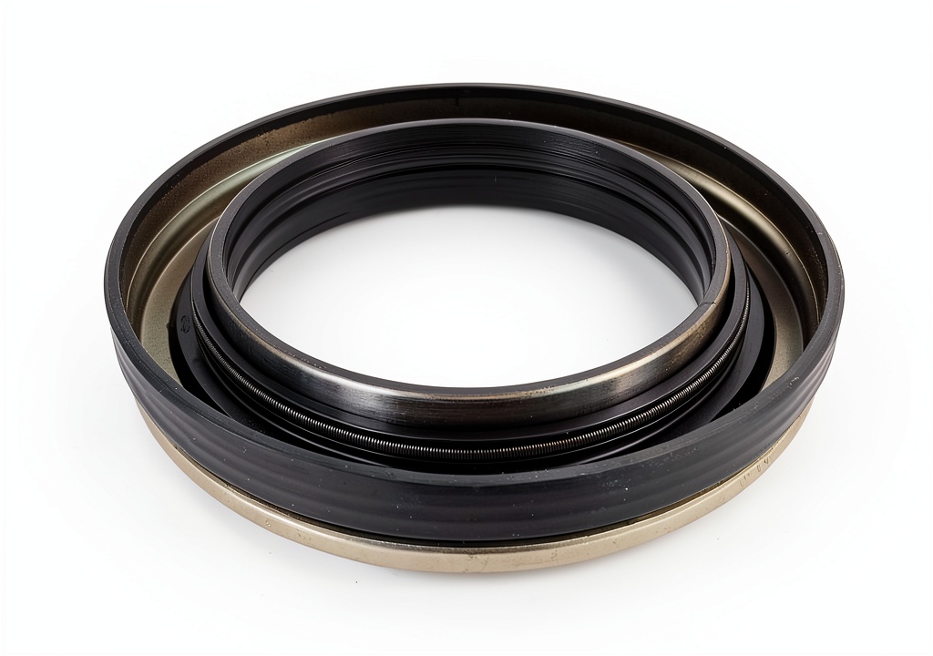 Installing SKF Automatic Transmission Input Shaft Seal for Dodge Ram on a garage workbench