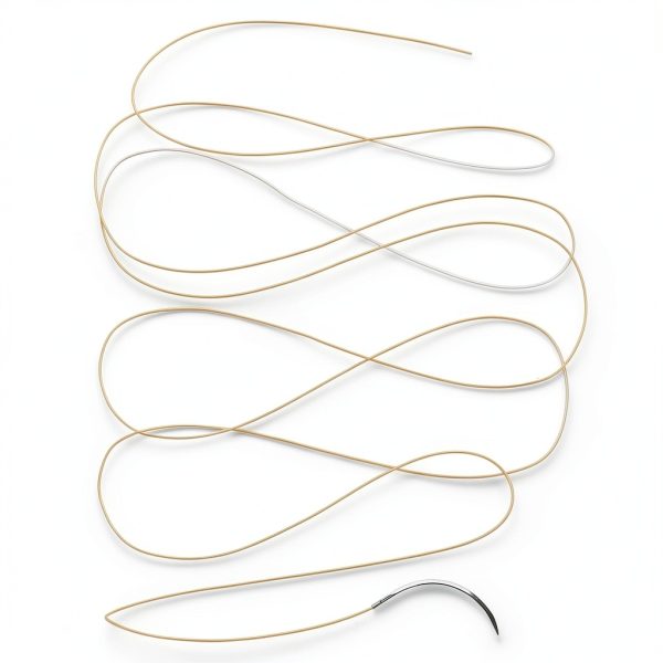 Chromic Gut Absorbable Sutures C-6 4/0 27" 12/Bx House Dental Surgical-0