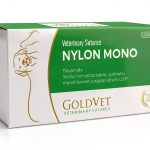 Nylon Veterinary Suture 0, 1/2 Round 36m Reverse Cutting Needle (Comparable to Ethilon), 35"-0