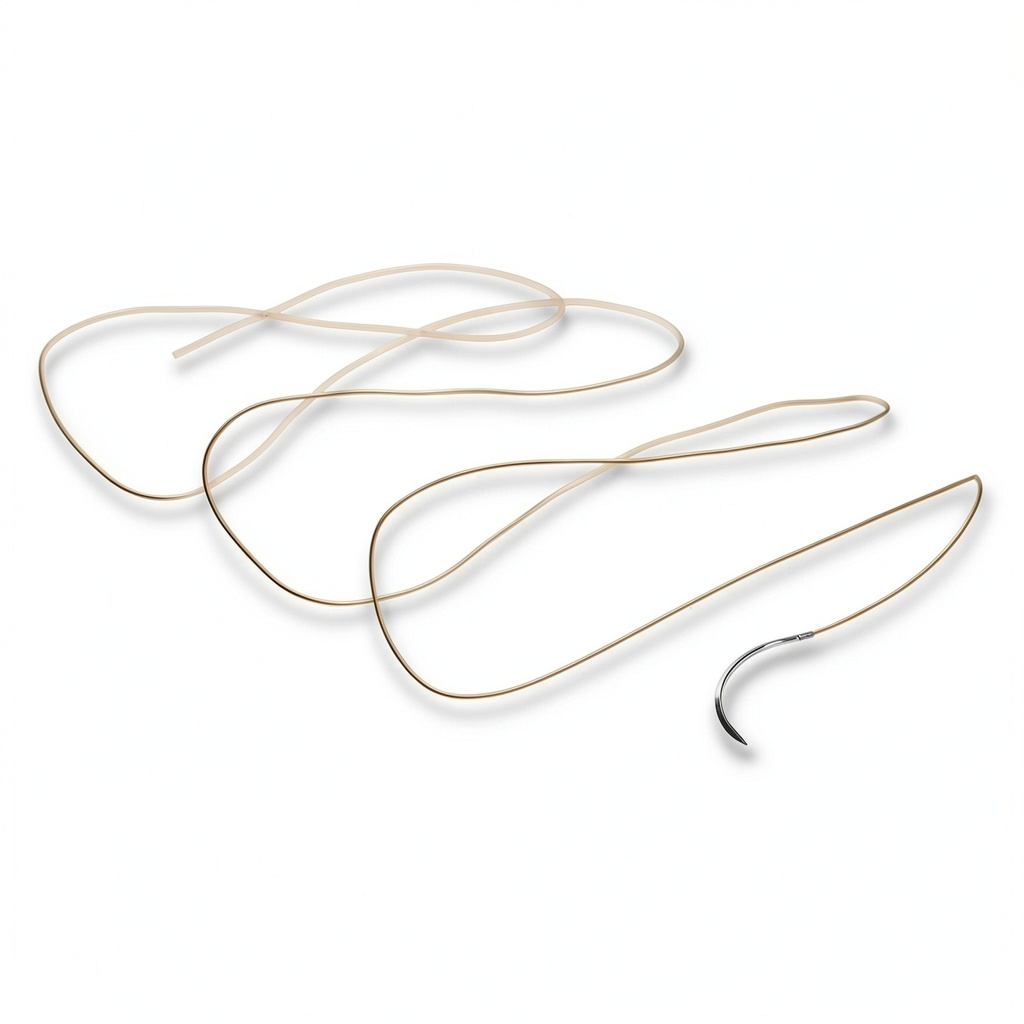 Installing House Brand Dentistry Chromic Gut Absorbable Sutures C-6 4/0 18
