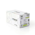 VeterSut VetLON Non-Absorbable Nylon Surgical Suture USP Size 2-0, (FS-1) 3/8 24mm Reverse Cutting Needle, 36 Inches (90 cm), 12 Count, Veterinary Use-0