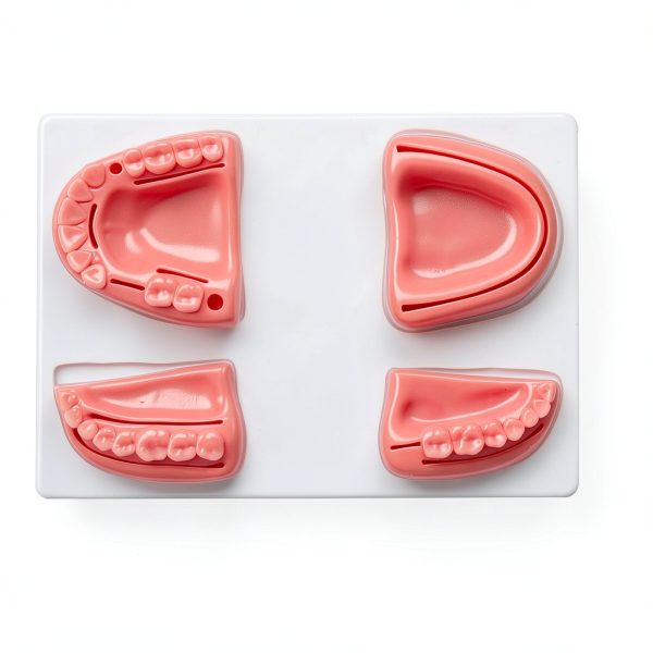 Kouyot Dental Suture Training Gum Silicone Model White 4 Pads-7