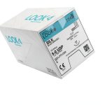 Silk Black Braided Non Absorbable Sutures C17 3/8 Circle 5-0 18in Look-0