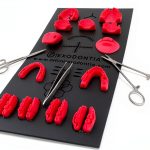 Dental Suture Pad Trainer Premium Silicone Envelope Triangular Flaps-0