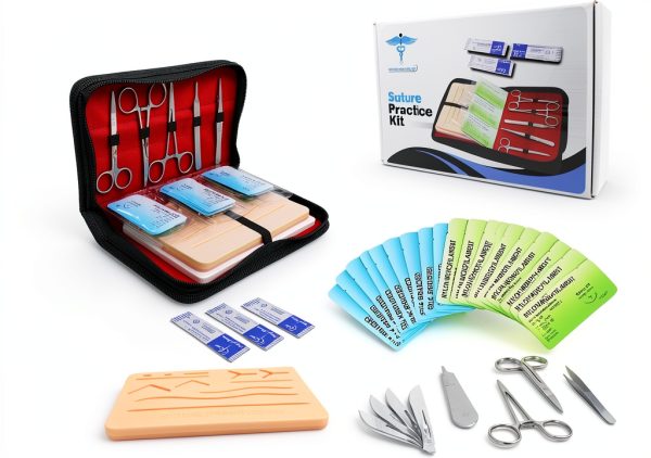 Suturing Guide E-Book Large Case with Pad & Sutures – 4th Gen SPK001-0